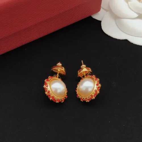Replica Valentino Earrings For Women #1459252 $25.00 USD for Wholesale
