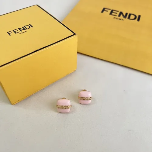 Replica Fendi Earrings For Women #1459268 $36.00 USD for Wholesale