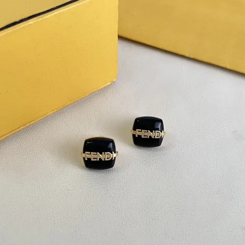 Wholesale Fendi Earrings For Women #1459275 $36.00 USD, Wholesale Quality Replica Fendi Earrings