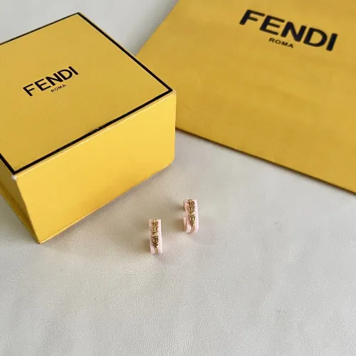 Replica Fendi Earrings For Women #1459276 $36.00 USD for Wholesale