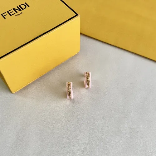 Replica Fendi Earrings For Women #1459276 $36.00 USD for Wholesale