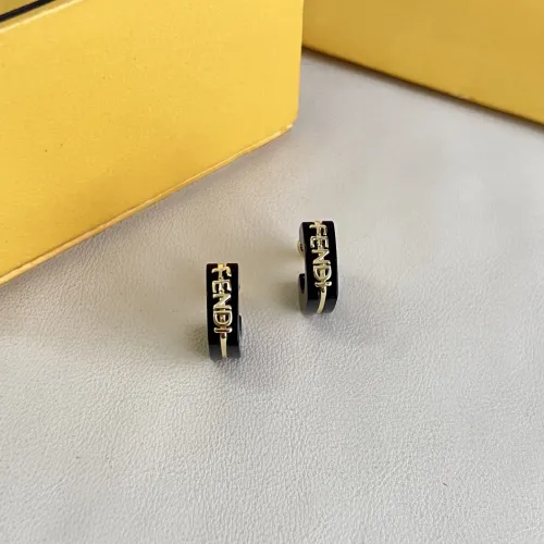Replica Fendi Earrings For Women #1459278 $36.00 USD for Wholesale