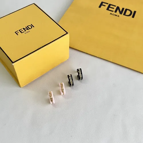 Replica Fendi Earrings For Women #1459278 $36.00 USD for Wholesale