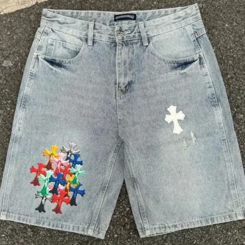 Wholesale Chrome Hearts Jeans For Unisex #1459304 $52.00 USD, Wholesale Quality Replica Chrome Hearts Jeans