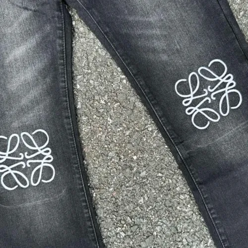 Replica LOEWE Jeans For Men #1459330 $60.00 USD for Wholesale