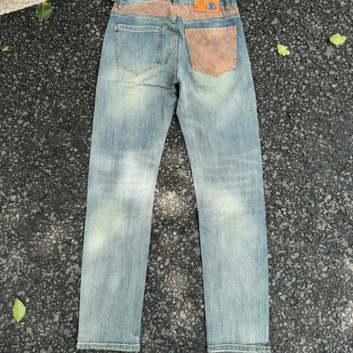 Wholesale Louis Vuitton LV Jeans For Men #1459334 $60.00 USD, Wholesale Quality Replica Louis Vuitton LV Jeans