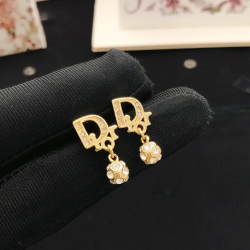 Wholesale Christian Dior Earrings For Women #1459343 $25.00 USD, Wholesale Quality Replica Christian Dior Earrings
