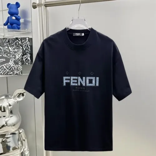 Wholesale Fendi T-Shirts Short Sleeved For Men #1459392 $52.00 USD, Wholesale Quality Replica Fendi T-Shirts