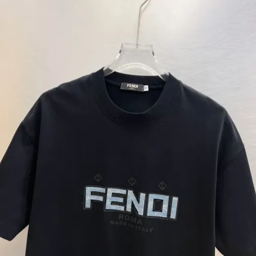 Replica Fendi T-Shirts Short Sleeved For Men #1459392 $52.00 USD for Wholesale