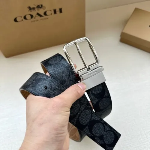Replica Coach AAA Quality Belts For Men #1459437 $56.00 USD for Wholesale