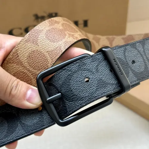 Replica Coach AAA Quality Belts For Men #1459439 $56.00 USD for Wholesale