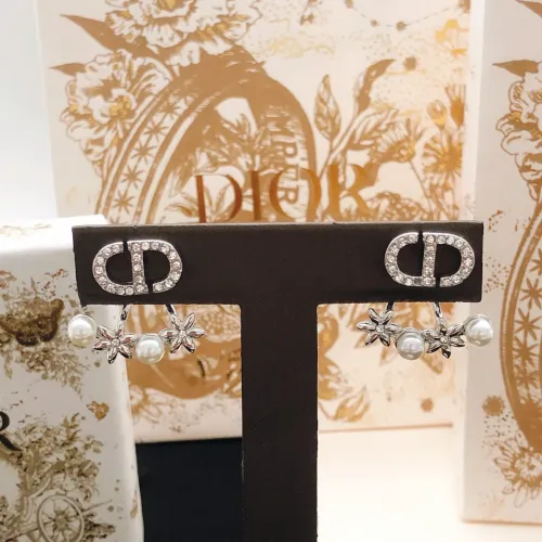 Replica Christian Dior Earrings For Women #1459475 $27.00 USD for Wholesale