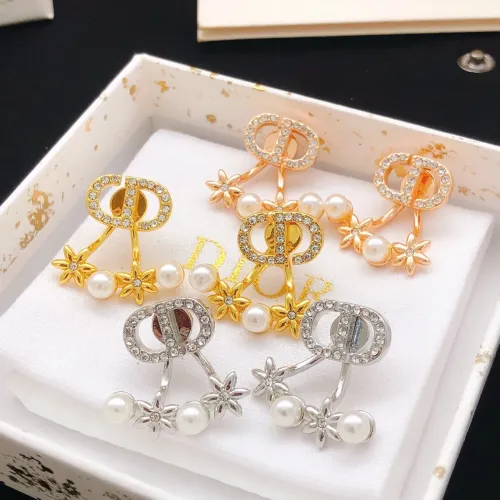 Replica Christian Dior Earrings For Women #1459475 $27.00 USD for Wholesale