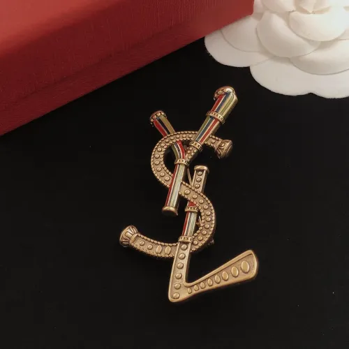Replica Yves Saint Laurent Brooches For Women #1459478 $32.00 USD for Wholesale