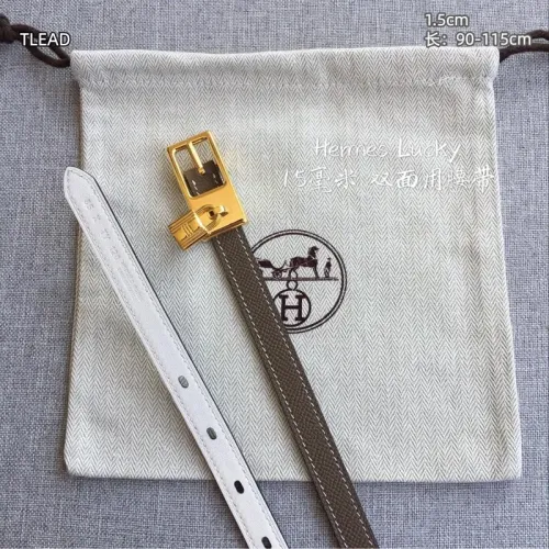 Replica Hermes AAA Quality Belts For Women #1459516 $56.00 USD for Wholesale