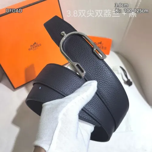 Replica Hermes AAA Quality Belts For Men #1459525 $56.00 USD for Wholesale