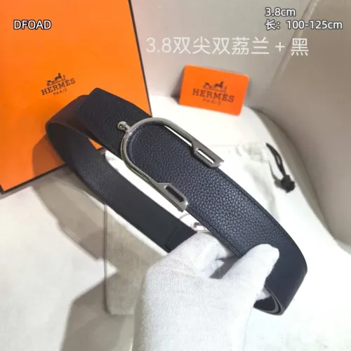 Replica Hermes AAA Quality Belts For Men #1459525 $56.00 USD for Wholesale