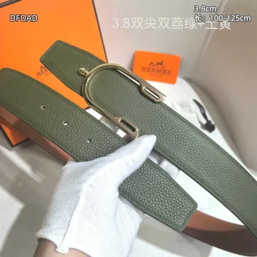 Replica Hermes AAA Quality Belts For Men #1459534 $56.00 USD for Wholesale