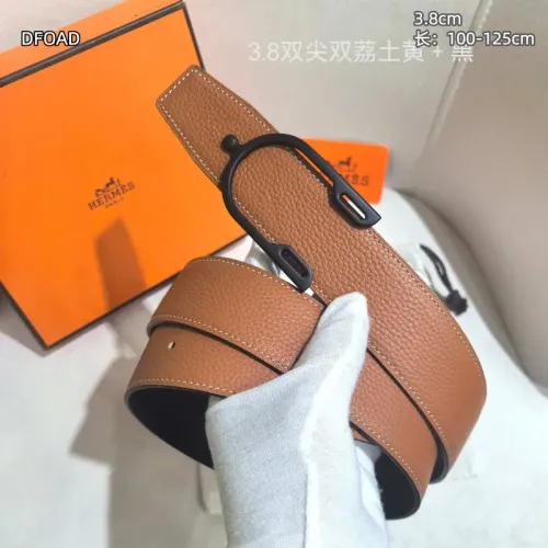 Replica Hermes AAA Quality Belts For Men #1459536 $56.00 USD for Wholesale