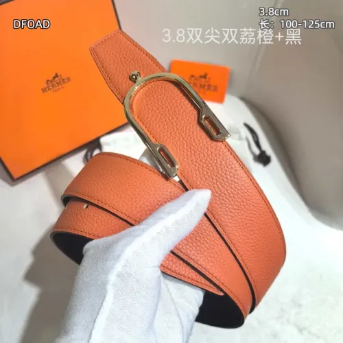 Replica Hermes AAA Quality Belts For Men #1459538 $56.00 USD for Wholesale