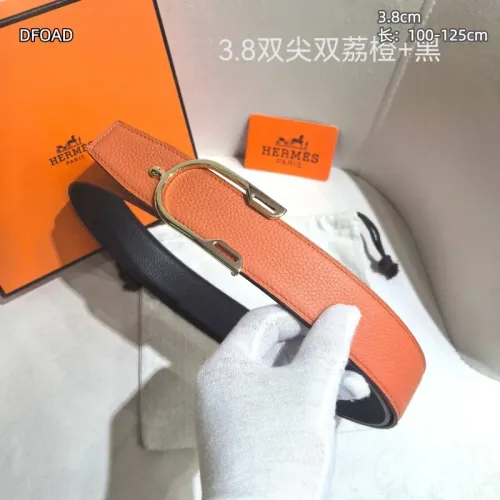 Replica Hermes AAA Quality Belts For Men #1459538 $56.00 USD for Wholesale