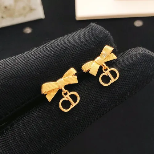 Replica Christian Dior Earrings For Women #1459544 $25.00 USD for Wholesale