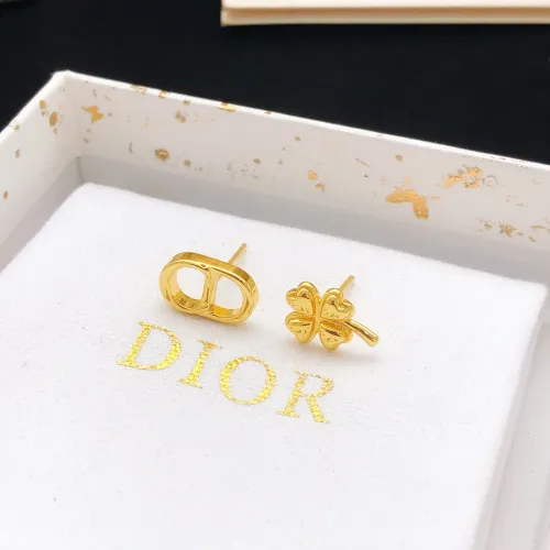 Replica Christian Dior Earrings For Women #1459545 $25.00 USD for Wholesale
