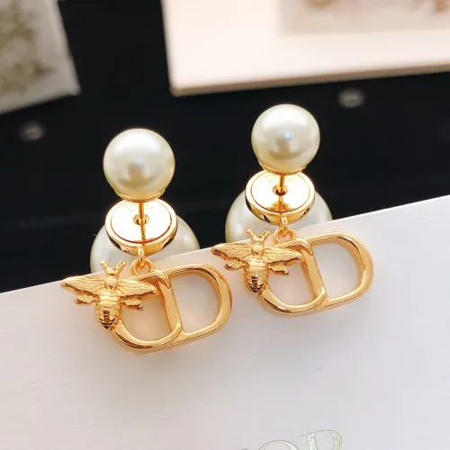 Wholesale Christian Dior Earrings For Women #1459559 $27.00 USD, Wholesale Quality Replica Christian Dior Earrings