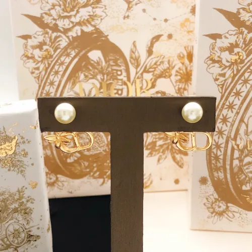 Replica Christian Dior Earrings For Women #1459559 $27.00 USD for Wholesale