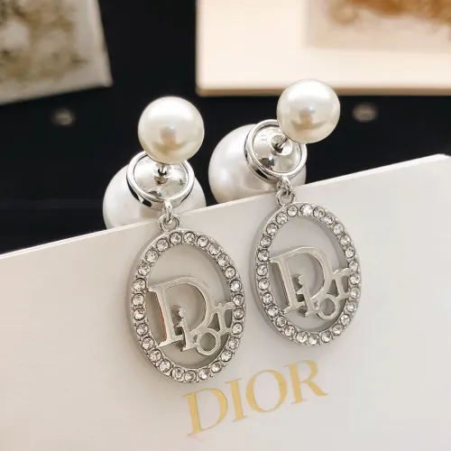 Wholesale Christian Dior Earrings For Women #1459564 $27.00 USD, Wholesale Quality Replica Christian Dior Earrings