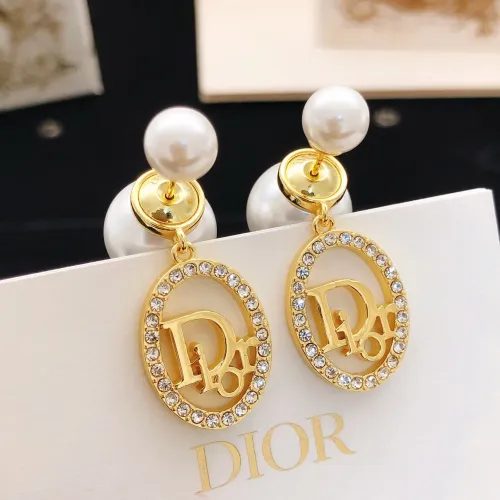 Wholesale Christian Dior Earrings For Women #1459565 $27.00 USD, Wholesale Quality Replica Christian Dior Earrings