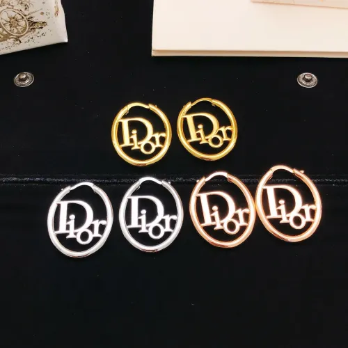 Replica Christian Dior Earrings For Women #1459571 $27.00 USD for Wholesale