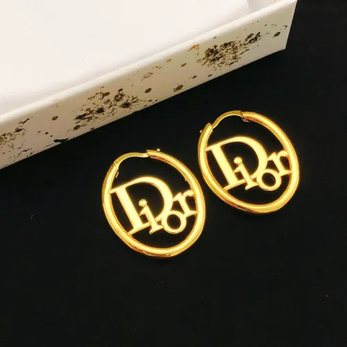 Replica Christian Dior Earrings For Women #1459572 $27.00 USD for Wholesale