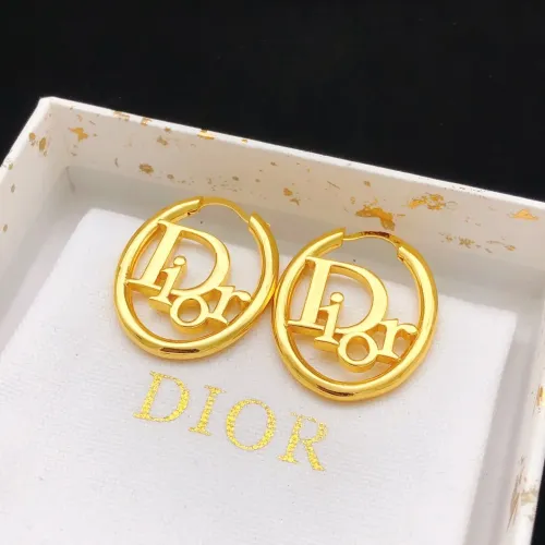 Replica Christian Dior Earrings For Women #1459572 $27.00 USD for Wholesale