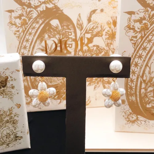 Replica Christian Dior Earrings For Women #1459574 $29.00 USD for Wholesale