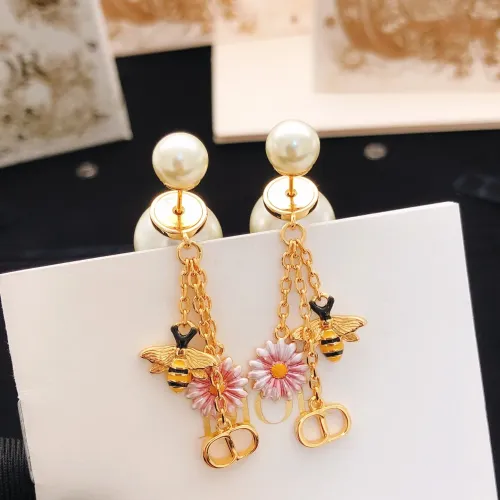 Replica Christian Dior Earrings For Women #1459575 $29.00 USD for Wholesale