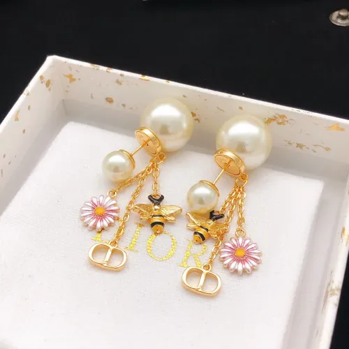 Replica Christian Dior Earrings For Women #1459575 $29.00 USD for Wholesale