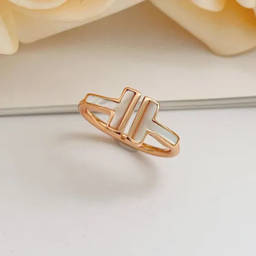 Replica Tiffany Rings In Rose Gold #1459672 $25.00 USD for Wholesale