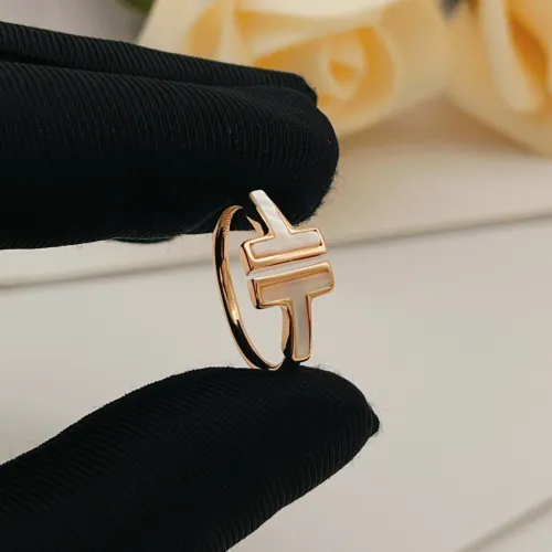 Replica Tiffany Rings In Rose Gold #1459672 $25.00 USD for Wholesale