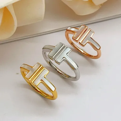 Replica Tiffany Rings In Rose Gold #1459672 $25.00 USD for Wholesale