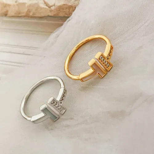 Replica Tiffany Rings In Rose Gold #1459679 $25.00 USD for Wholesale