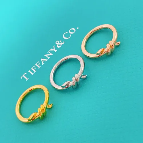 Replica Tiffany Rings In Rose Gold #1459684 $25.00 USD for Wholesale