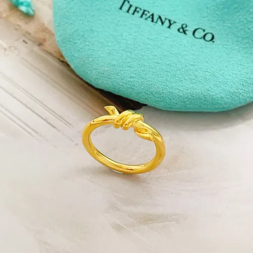 Wholesale Tiffany Rings In Gold #1459685 $25.00 USD, Wholesale Quality Replica Tiffany Rings