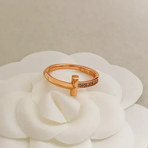 Wholesale Tiffany Rings In Rose Gold #1459702 $27.00 USD, Wholesale Quality Replica Tiffany Rings