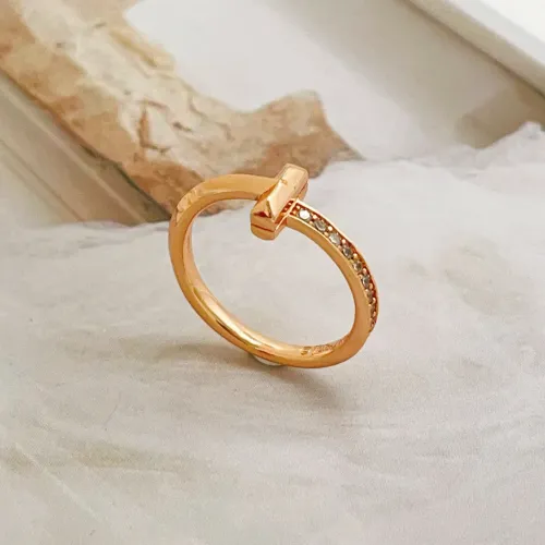 Replica Tiffany Rings In Rose Gold #1459702 $27.00 USD for Wholesale