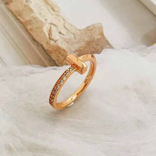 Replica Tiffany Rings In Rose Gold #1459702 $27.00 USD for Wholesale