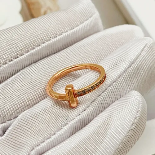 Replica Tiffany Rings In Rose Gold #1459702 $27.00 USD for Wholesale