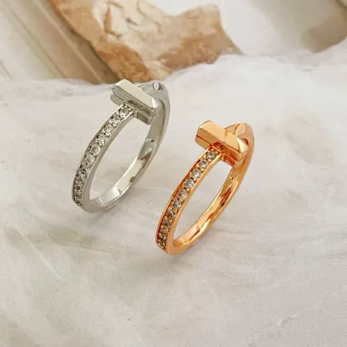 Replica Tiffany Rings In Rose Gold #1459702 $27.00 USD for Wholesale