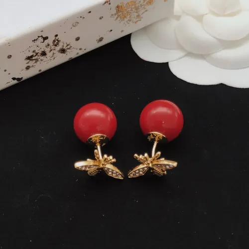 Replica Christian Dior Earrings For Women #1459705 $25.00 USD for Wholesale