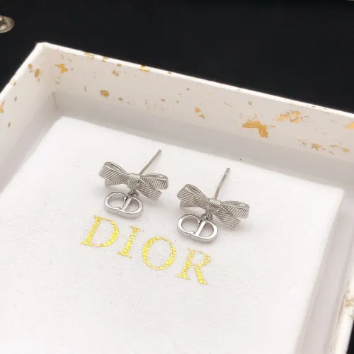 Replica Christian Dior Earrings For Women #1459706 $25.00 USD for Wholesale